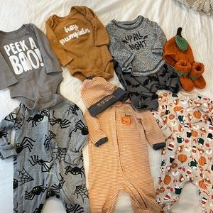 Baby HALLOWEEN lot! All 0-3 months.